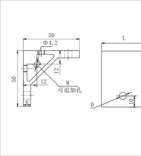 鋁型材角件二維圖 鋁型材角件二維圖
