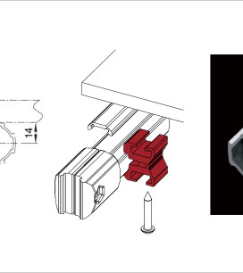 精益管板口連接件安裝示意圖 精益管板口連接件安裝示意圖