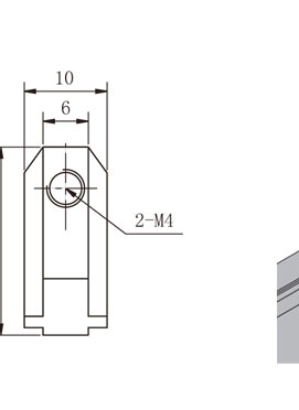鋁型材角槽連接件物理參數