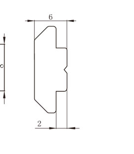鋁型材滑塊螺母物理參數2 鋁型材滑塊螺母物理參數2