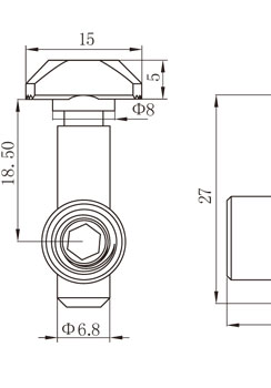 鋁型材內(nèi)置內(nèi)連接配件物理參數(shù)1 鋁型材內(nèi)置內(nèi)連接配件物理參數(shù)1