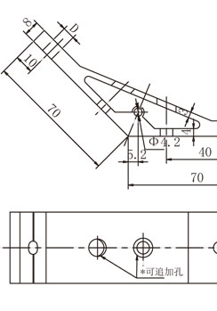 135度鋁型材角碼物理參數(shù) 135度鋁型材角碼物理參數(shù)